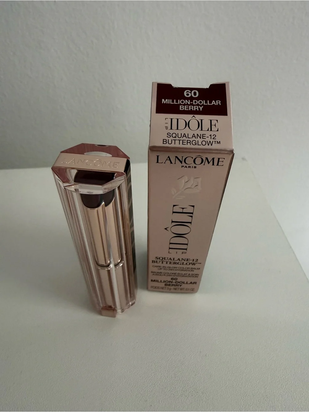 Lancome Bundle Juicy Tubes Lavender Lip Gloss & Idôle ButterGlow Lipstick